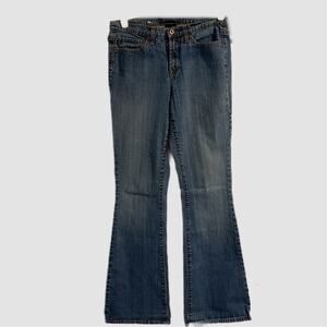 Jeanstar Boot Leg Light Wash‎ Jean 5 Pocket Subtle Striping Size 8